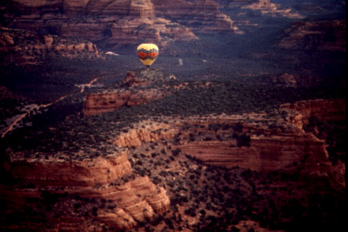 An Amazing Ride with Red Rock Balloons