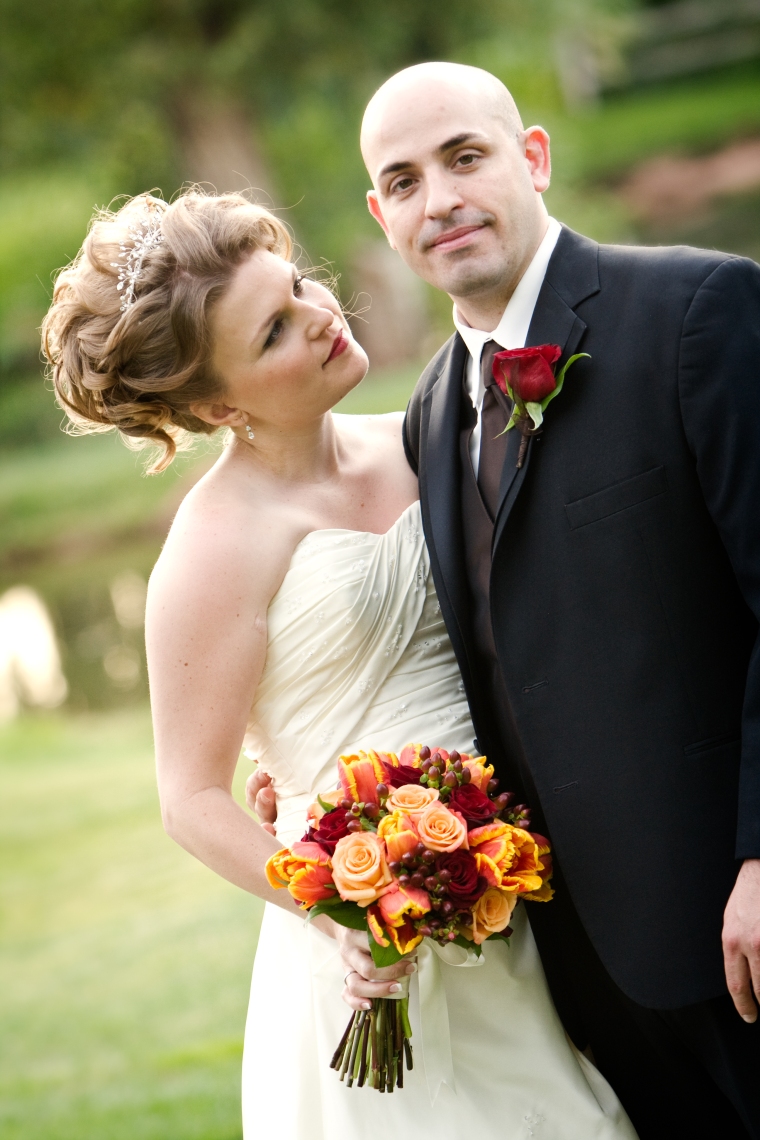 Bridal Couple - Melissa Dunstan Photography