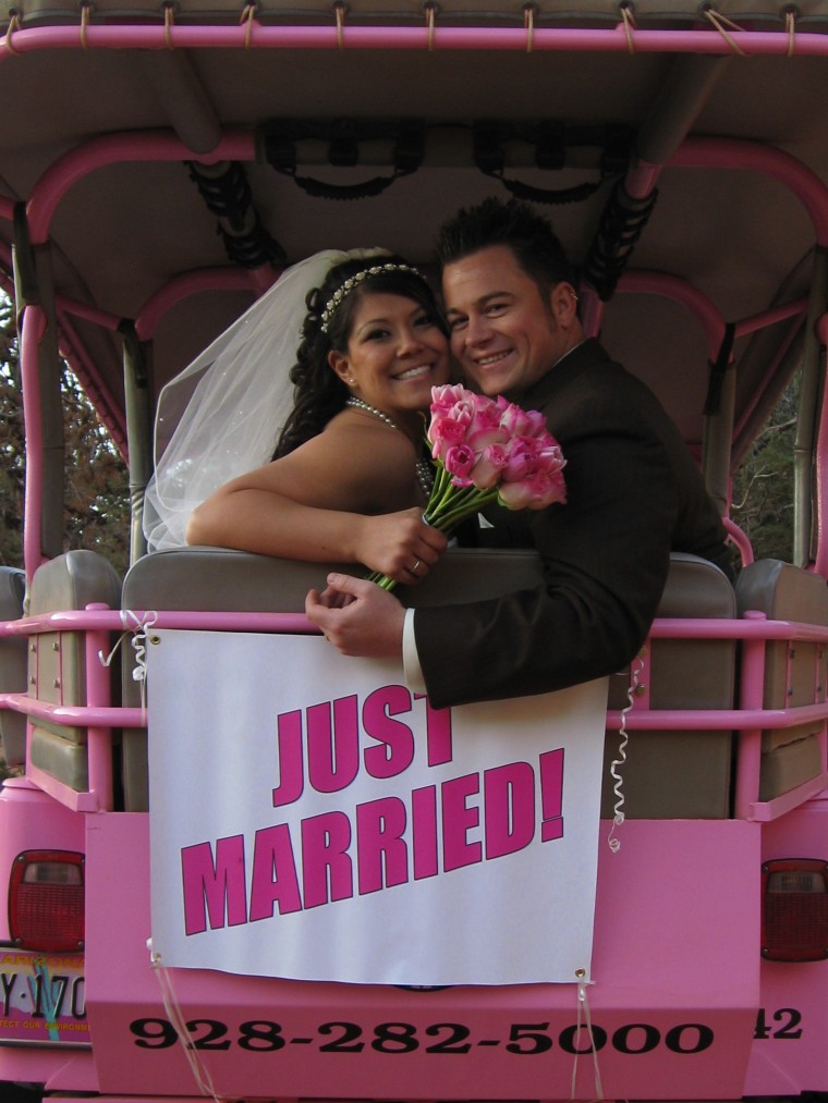 Weddings with Pink Jeep Tours